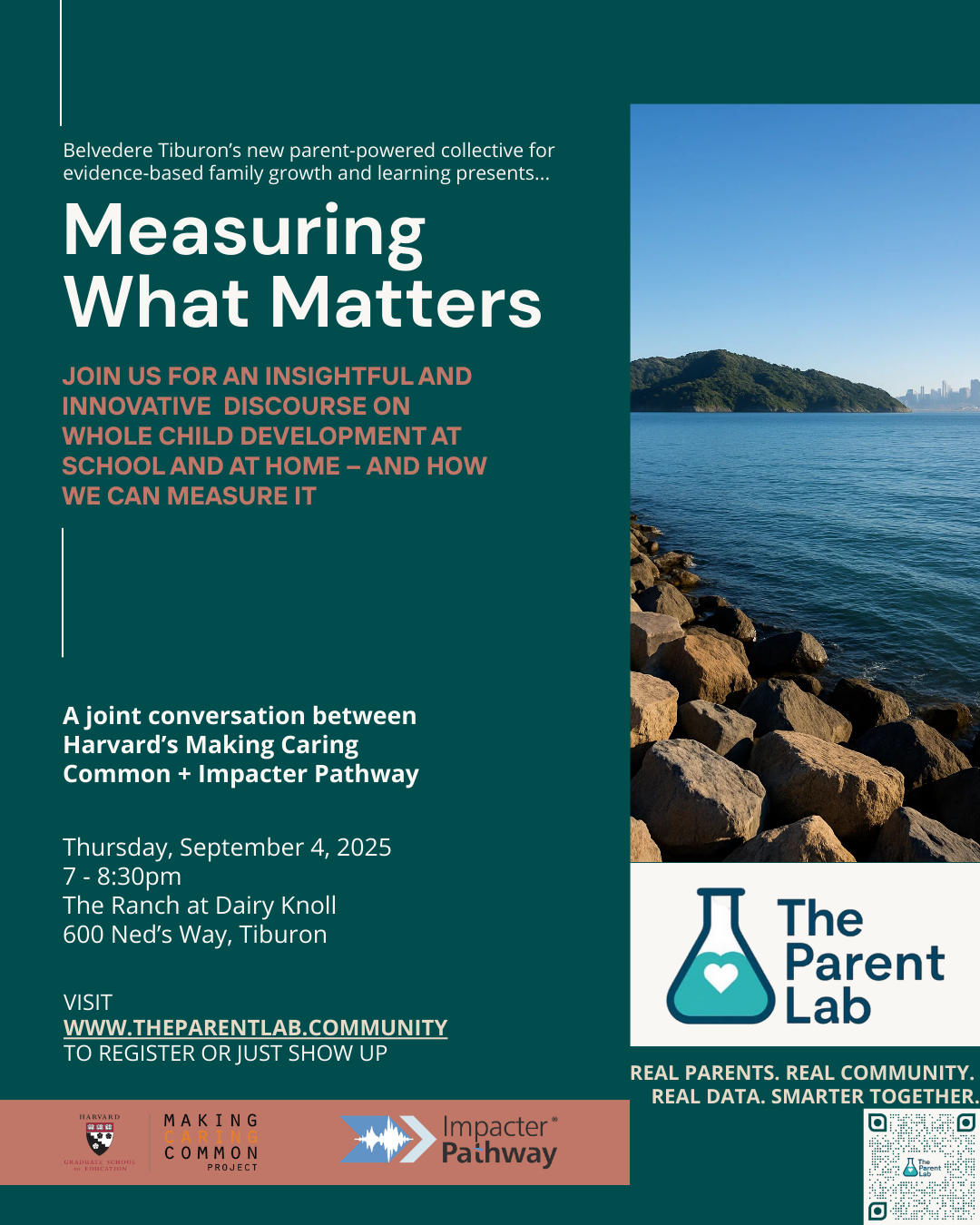 Event flyer for Measuring What Matters